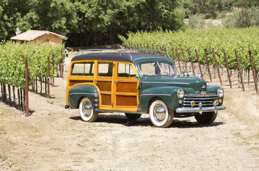  Ford V8 Super Deluxe Station Wagon 1948 года  (фото 49 из 62)